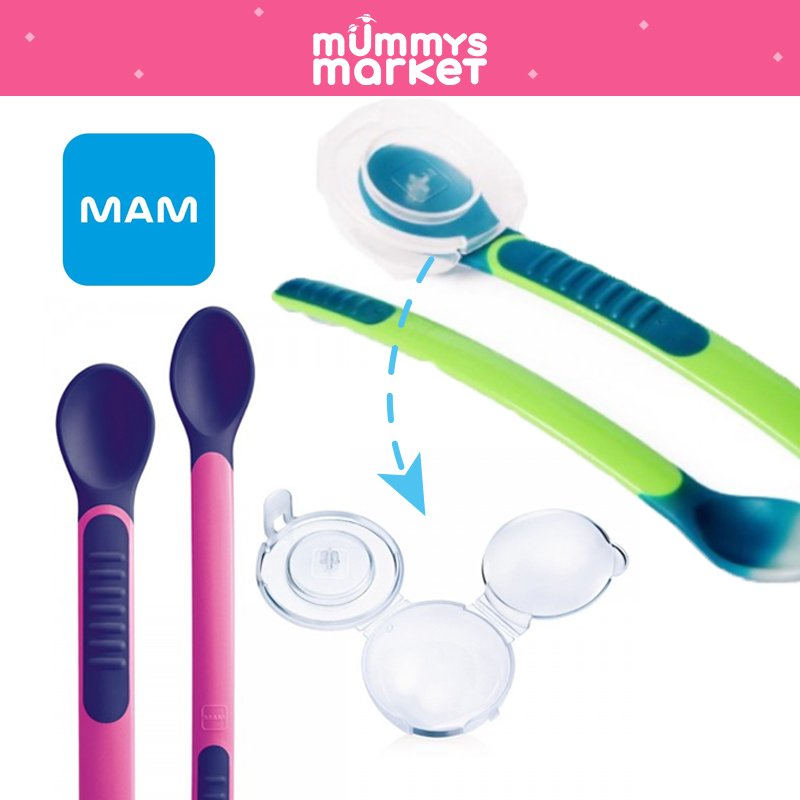 MAM Feeding Spoons & Cover (E611)
